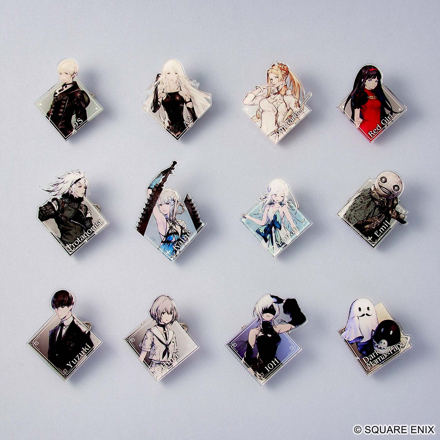 NIER SERIES - ACRYLIC BADGE COLLECTION VOL. 02 BLIND BOX TRADING