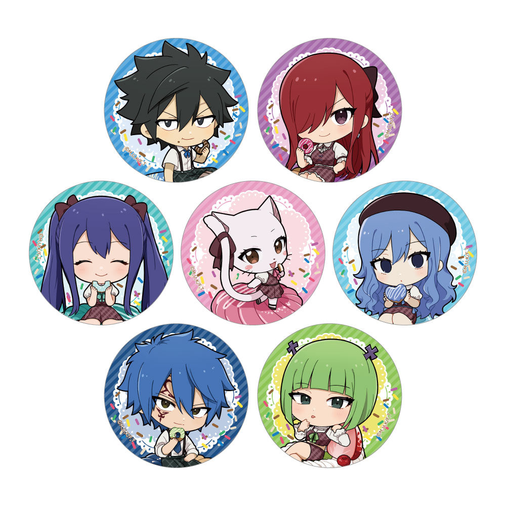 FAIRY TAIL 100 YEARS QUEST - DONUT VER. B TRADING CAN BADGE BLIND BOX