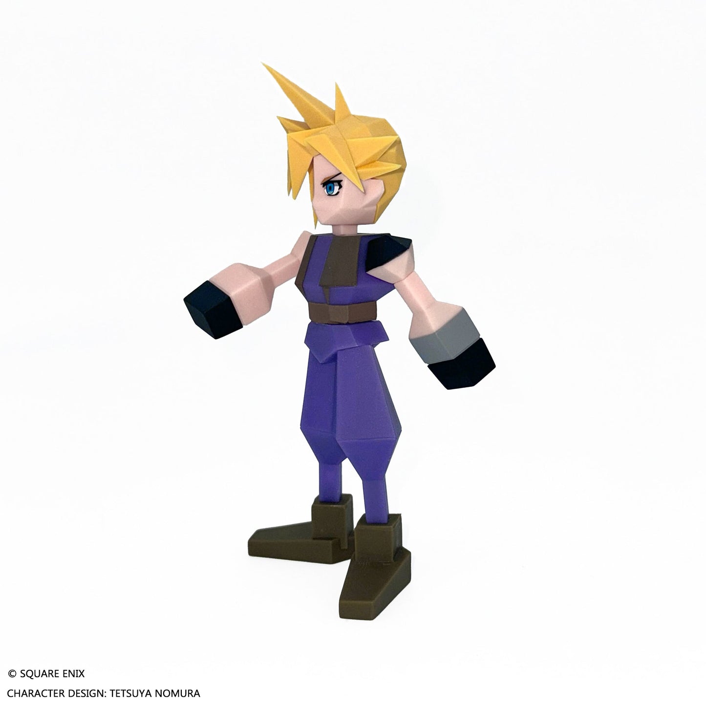 FINAL FANTASY VII - CLOUD STRIFE POLYGON SOFT VYNL FIGURE