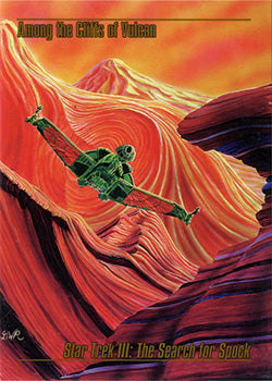 1993 Star Trek Master Series Part One #36 Among the Cliffs of Vulcan