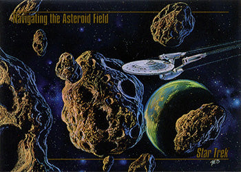 1993 Star Trek Master Series Part One #38 Navigating the Asteroid Field