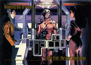 1993 Star Trek Master Series Part One #44 Reaching Out to Picard