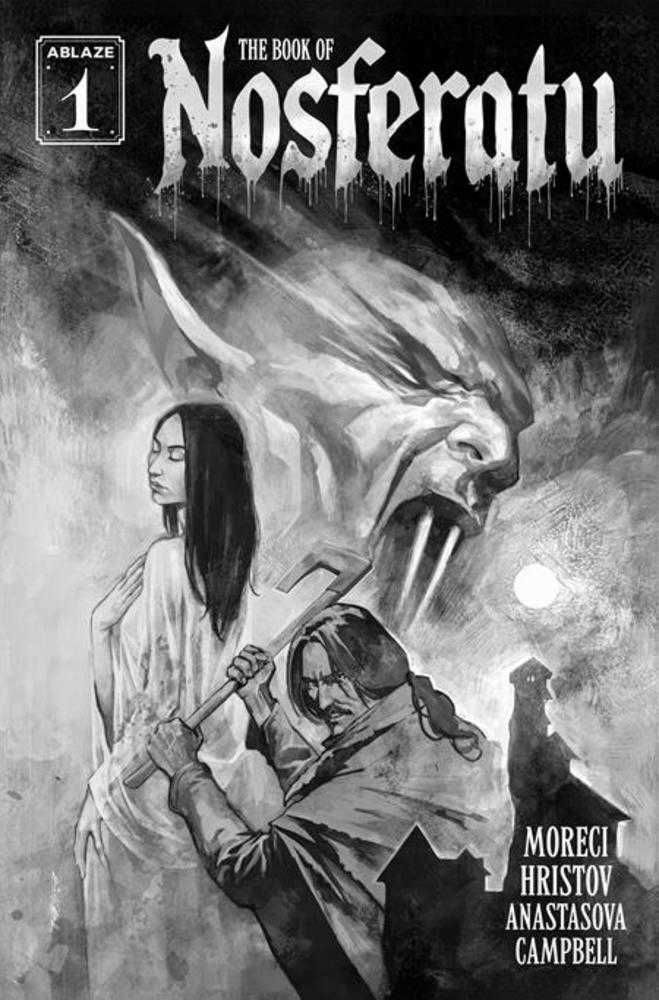 Book Of Nosferatu #1 (Of 4) Cover B Todor Hristov Black & White Variant (Mature)