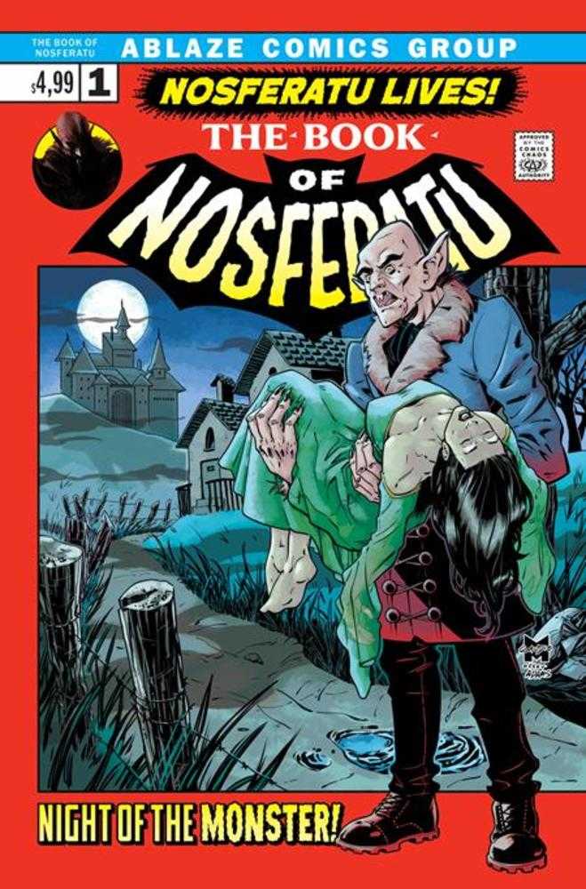 Book Of Nosferatu #1 (Of 4) Cover C Matt Gaudio Homage Variant (Mature)