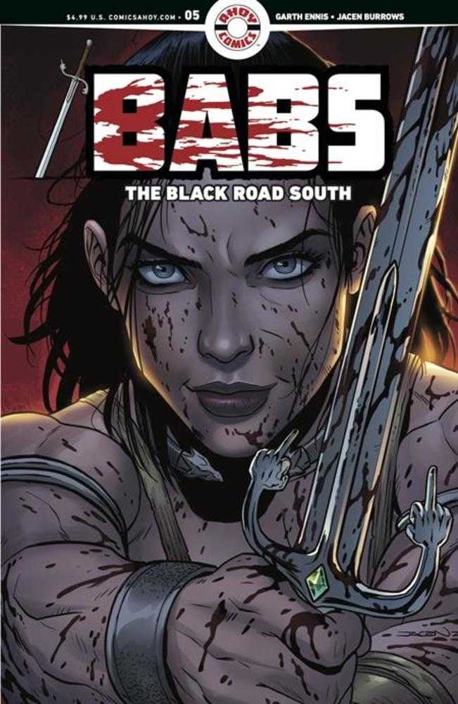 Babs The Black Road South #5 (Of 6) Cover A Jacen Burrows (Mature)