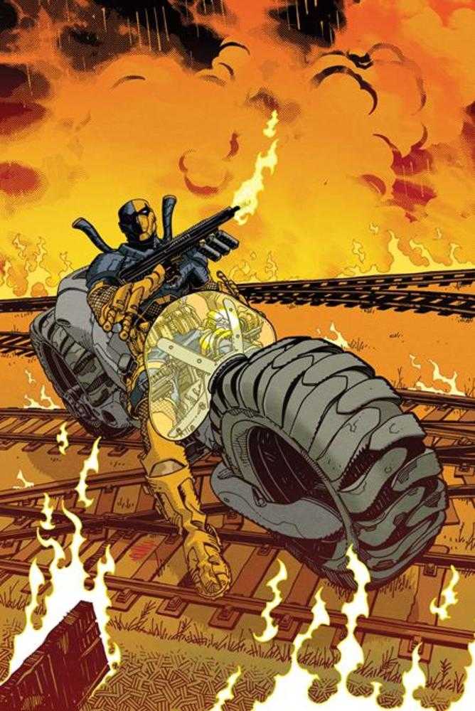 Deathstroke The Terminator #4 Cover D Cully Hamner Card Stock Variant
