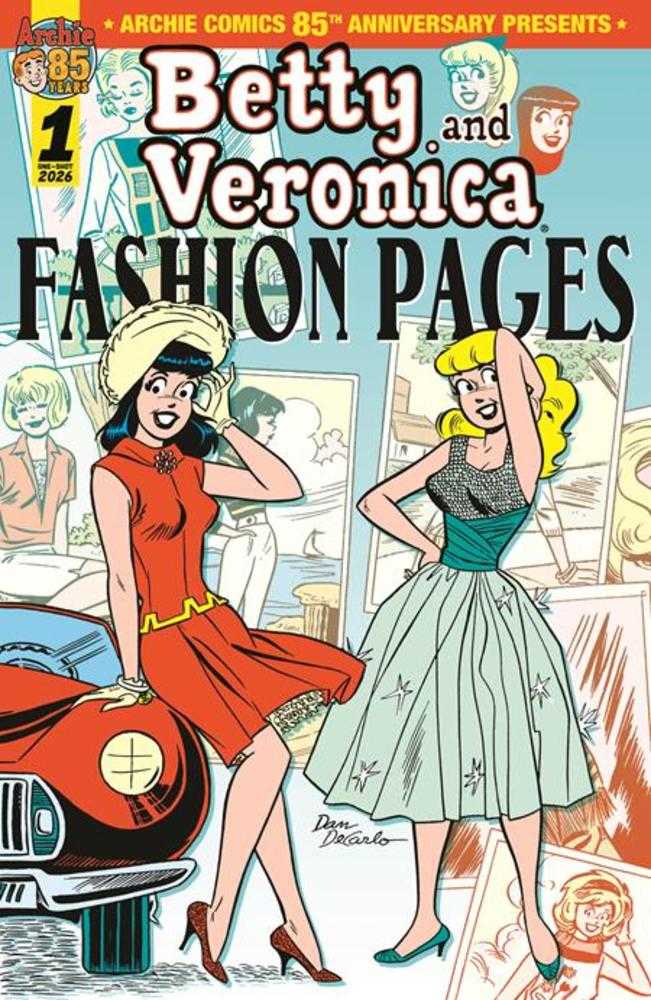Archie Comics 85 Th Anniversary Presents Betty & Veronica Fashion Pages (One Shot) Cover A Dan Decarlo