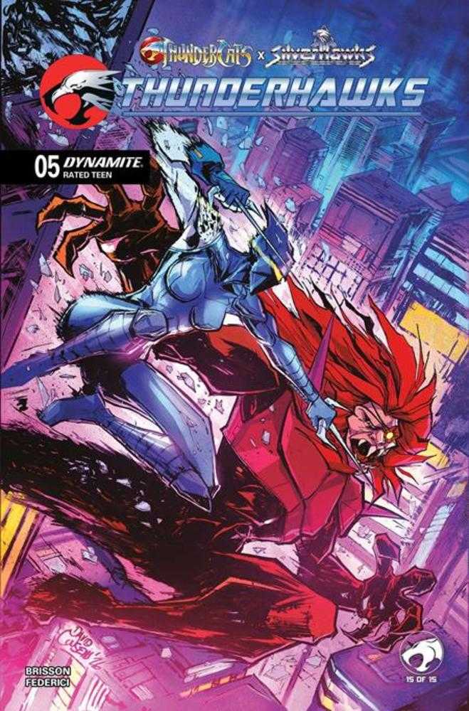 Thundercats X Silverhawks Thunderhawks #5 Cover A Ivan Tao