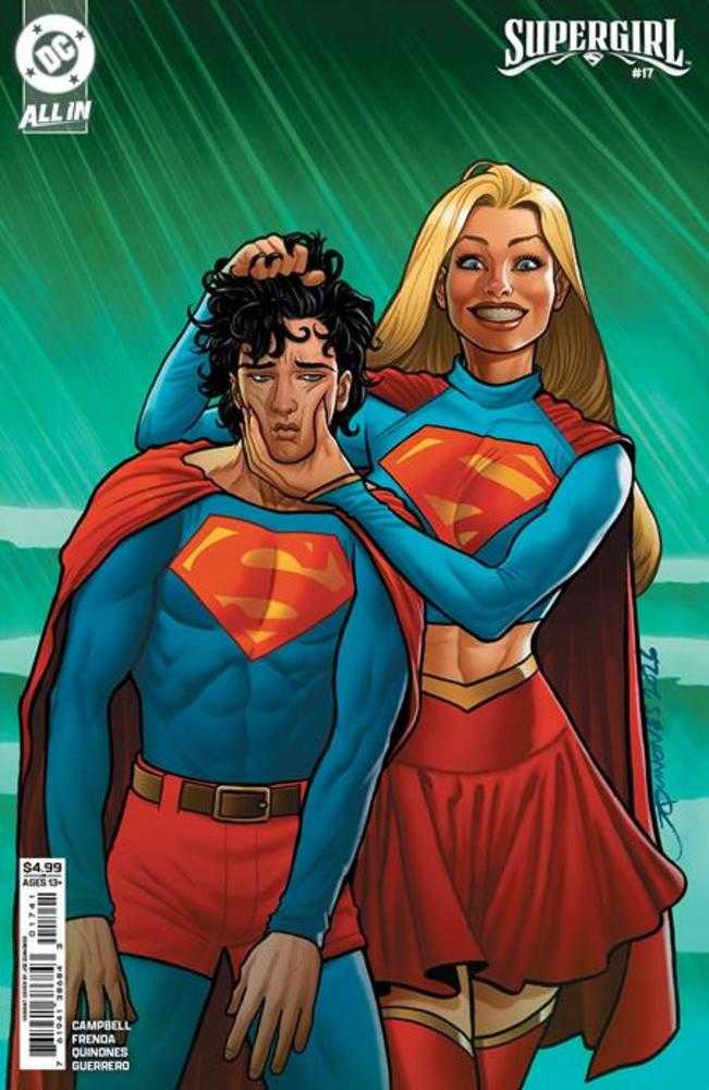 Supergirl #17 Cover D Joe Quinones Card Stock Variant (Kingdom Of Zod)