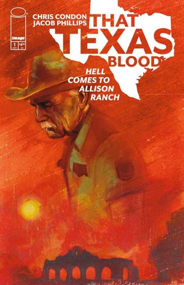 That Texas Blood Hell Comes To Allison Ranch #1 (Of 6) Cover B Martin Simmonds Variant (Mature)