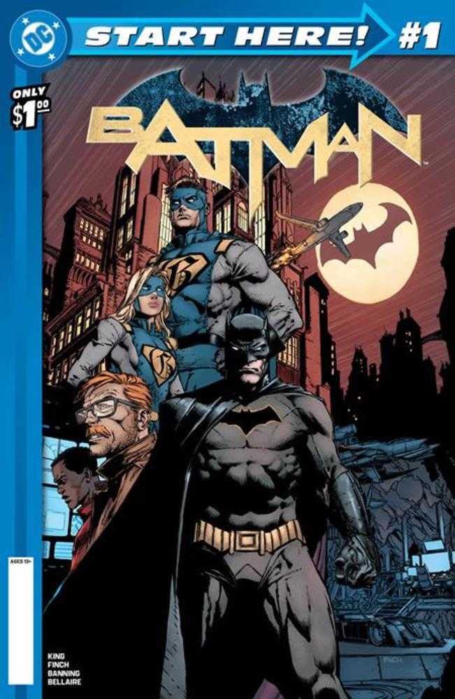 DC Start Here Bundle Of 25 Batman (2016) #1 (Rebirth)