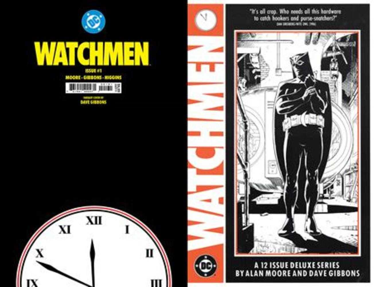 Watchmen #1 (Of 12) Facsimile Edition Cover C Dave Gibbons Foil Variant (Mature)