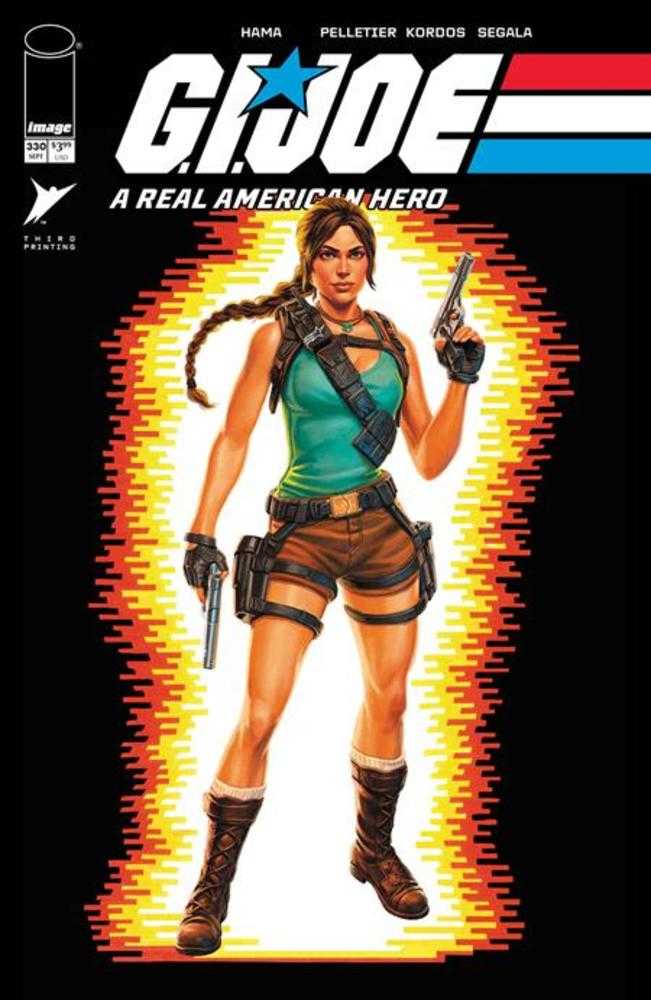 G.I. Joe A Real American Hero #330 3rd Printing Cover A Chris Mooneyham Action Figure Ronin Design Variant