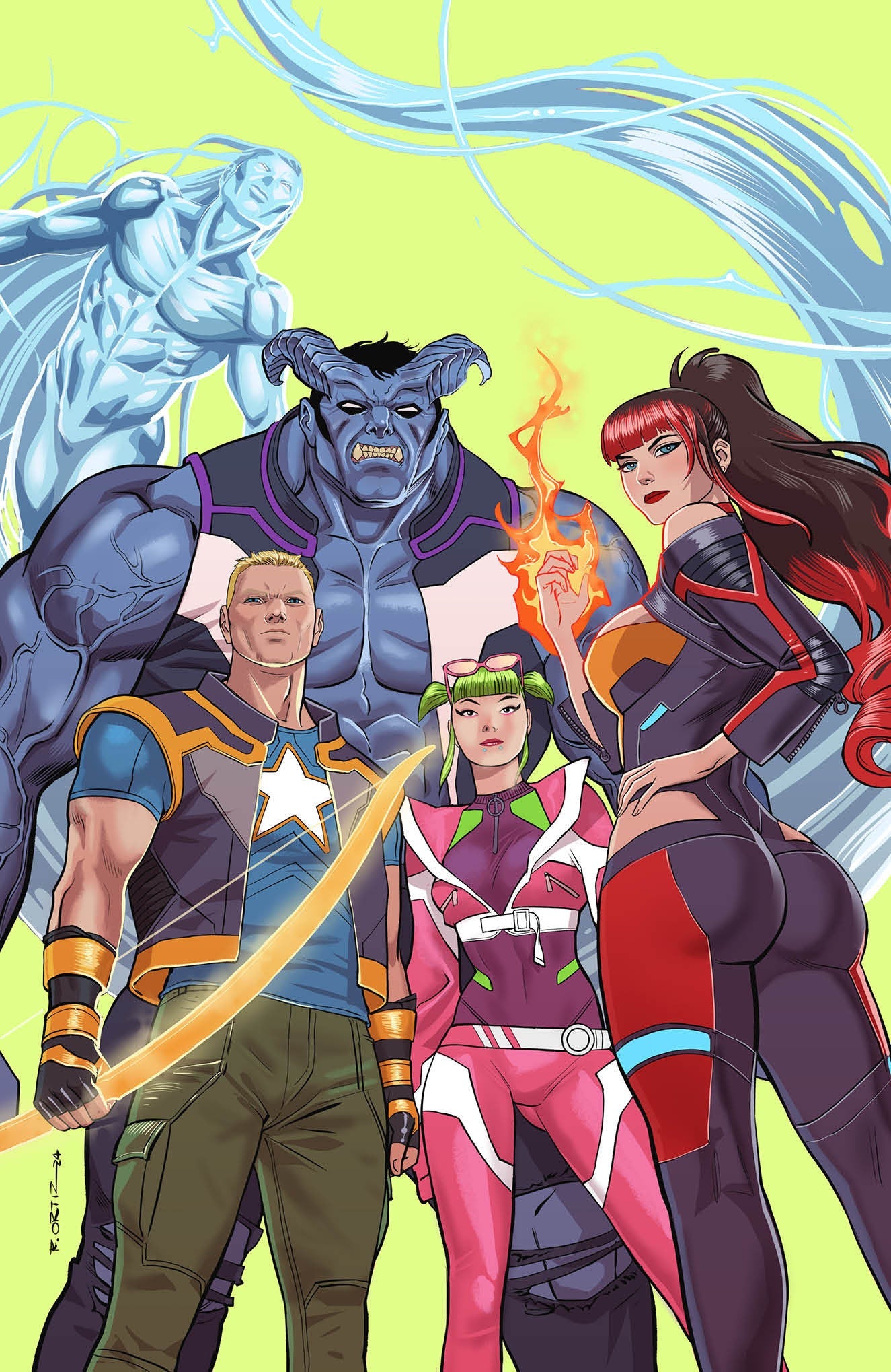 Valiant Beyond: All New Harbinger #2 Variant E (Ortiz Full Art)