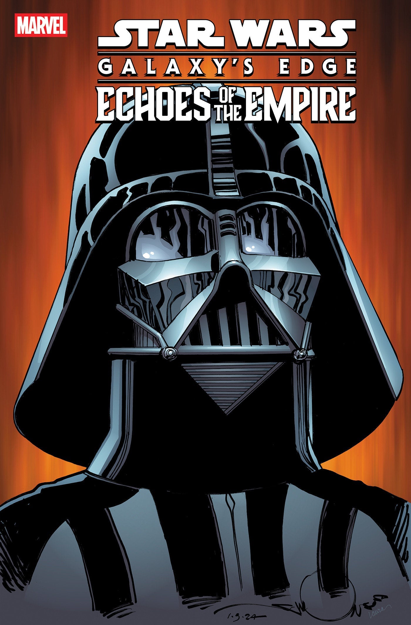 Star Wars: Galaxy's Edge Echoes Of The Empire #3 Walt Simonson Variant