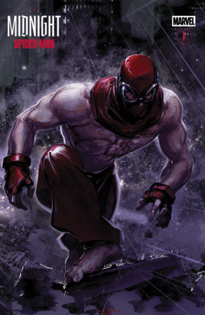 Midnight Spider-Man #1 Clayton Crain 3 Part Connecting Variant