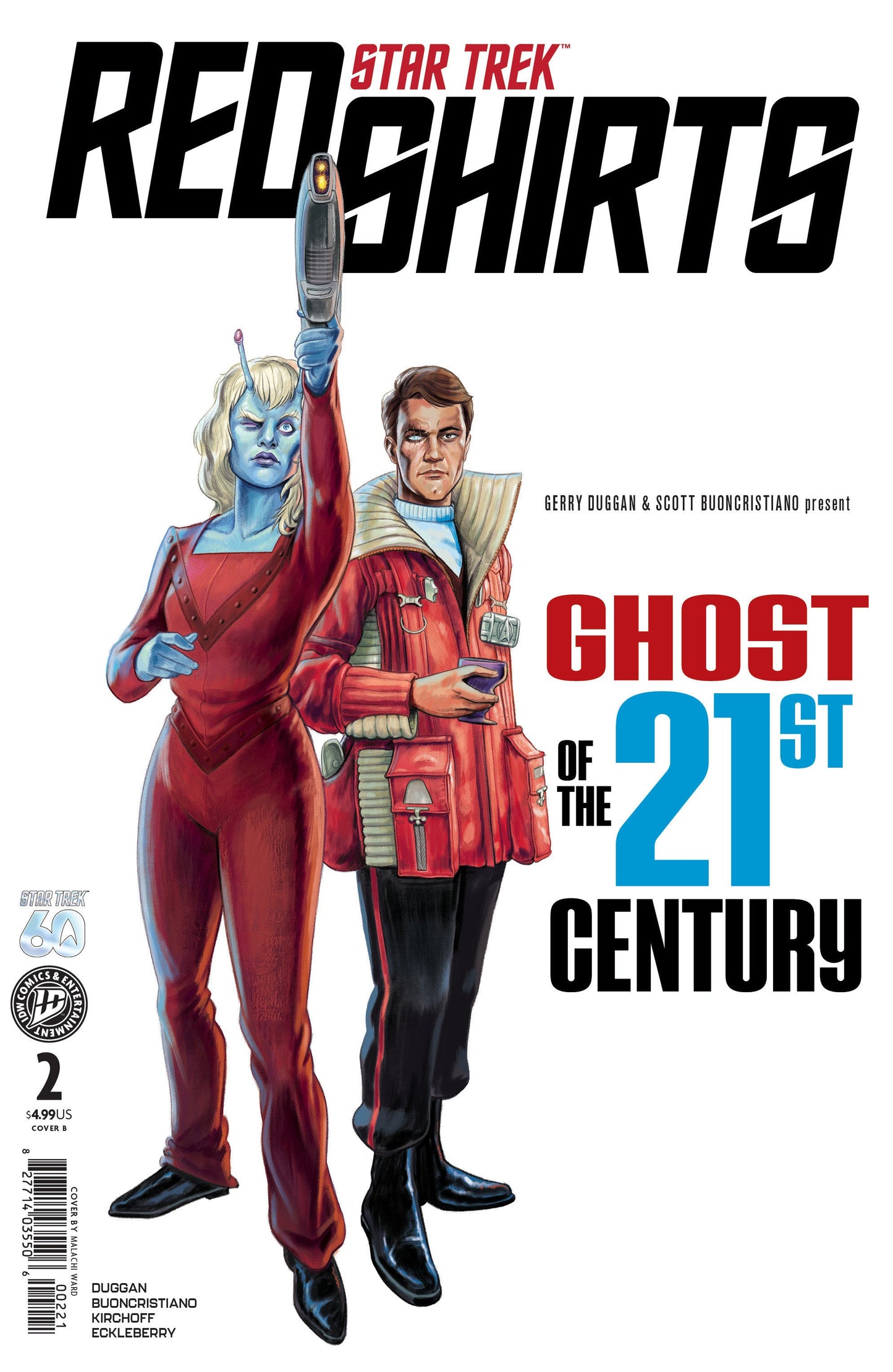 Star Trek: Red Shirts Ghost Of The 21st Century #2 Variant B (Ward)