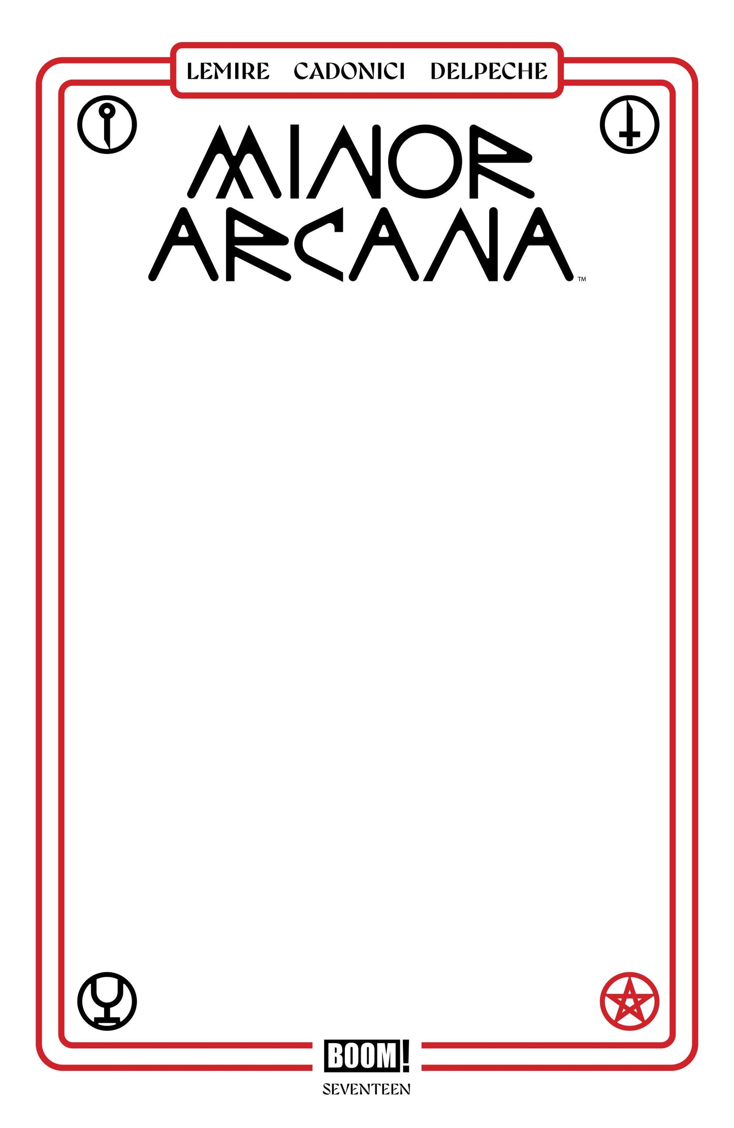 Minor Arcana #17 C Blank Sketch Variant