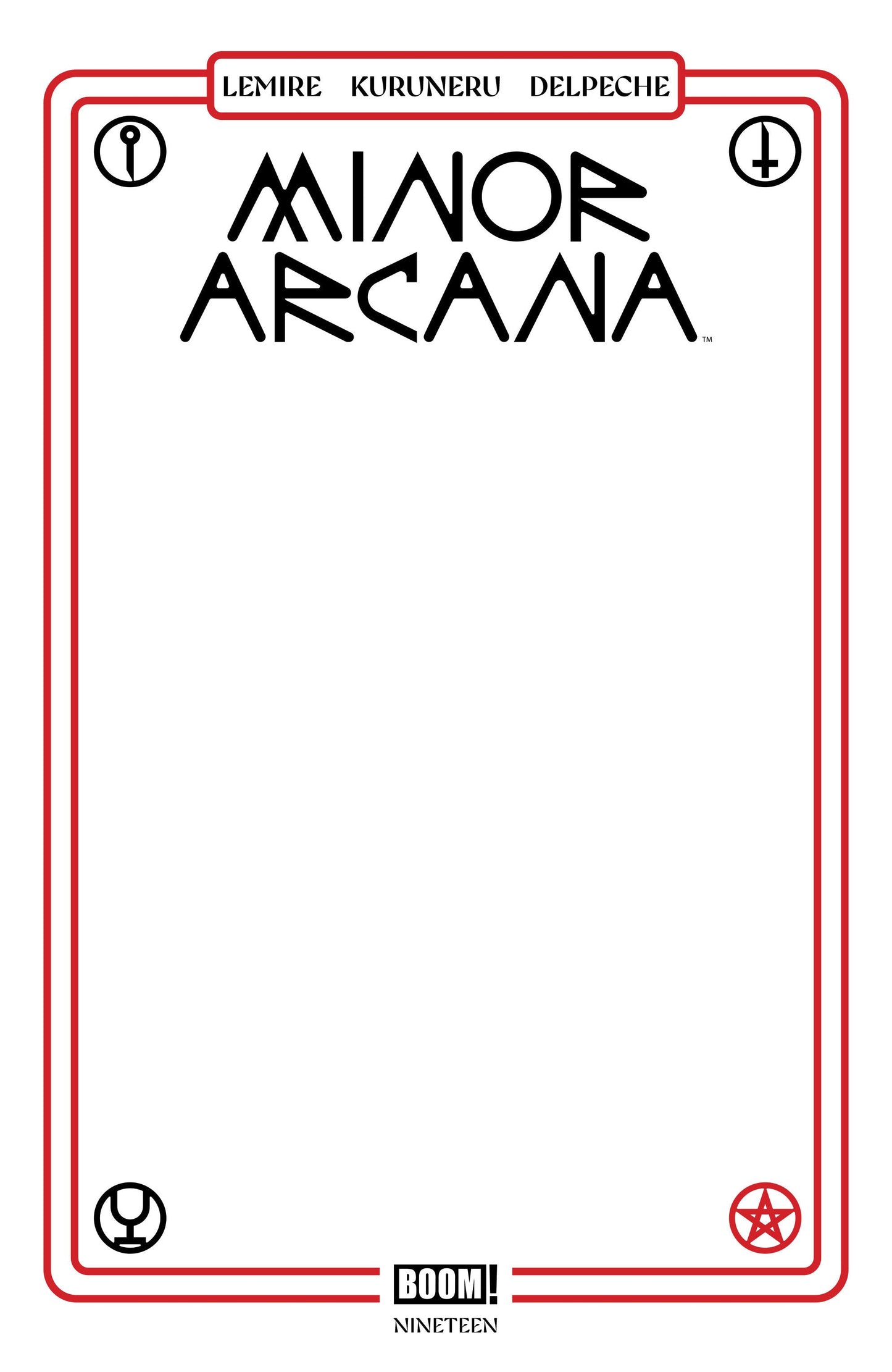Minor Arcana #19 C Blank Sketch Variant