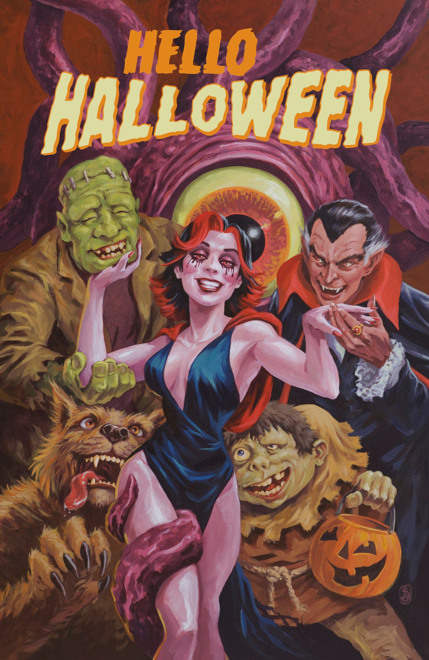 Hello Halloween #2 C Variant (Full Art, Andrade)