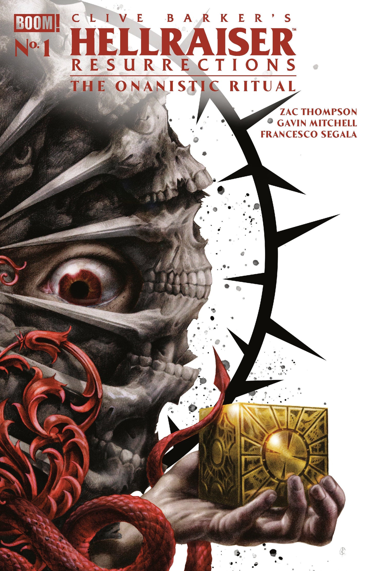 Hellraiser: Resurrections The Onanistic Ritual #1 G Foc Reveal Variant (Dressed, Currey)