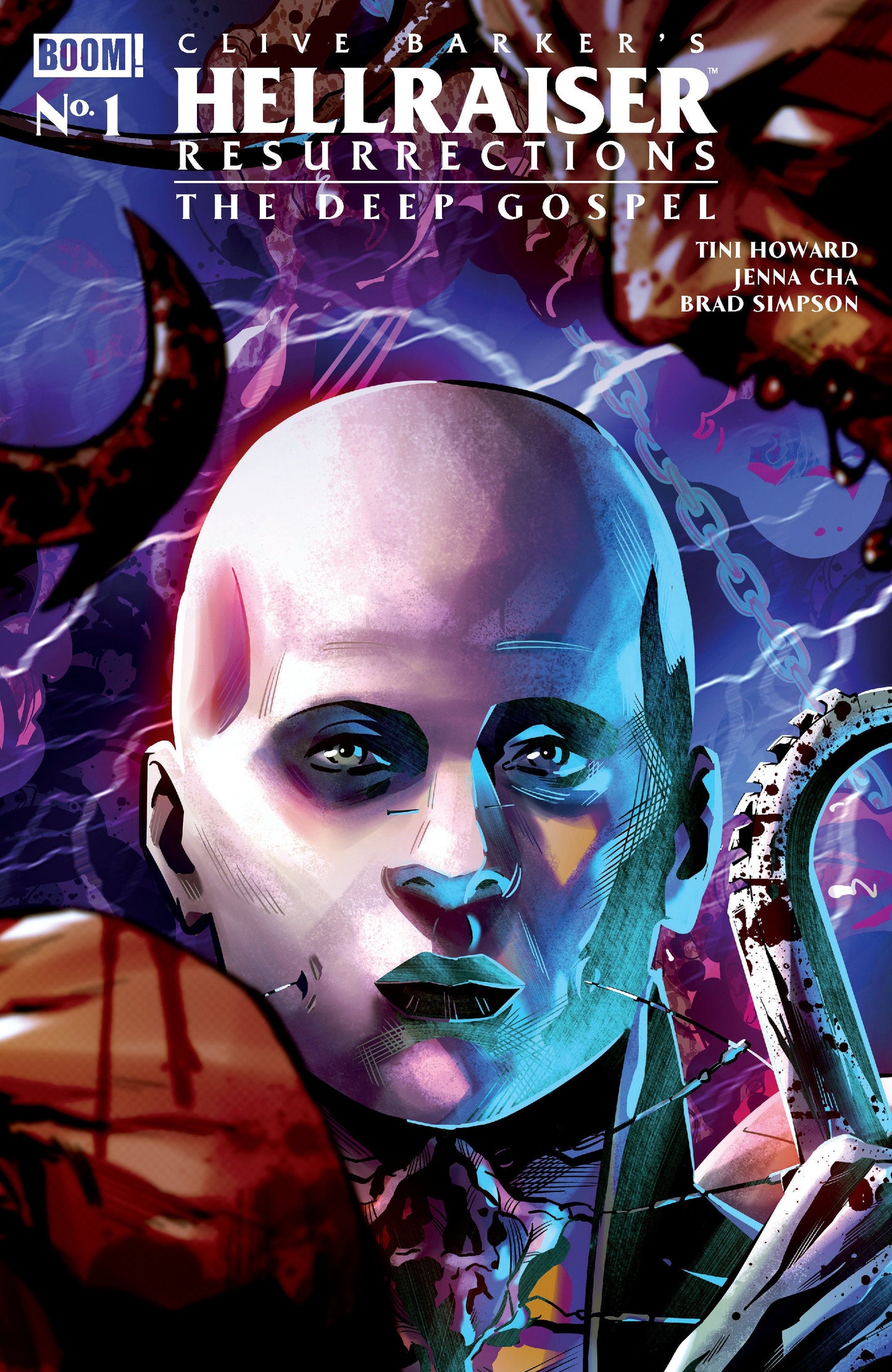 Hellraiser: Resurrections The Deep Gospel #1 B Variant (Dressed, Sabbatini)