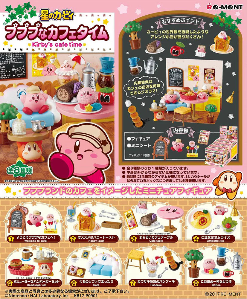 KIRBY - PU-PU-PU CAFE TIME BLIND BOX TRADING FIGURE