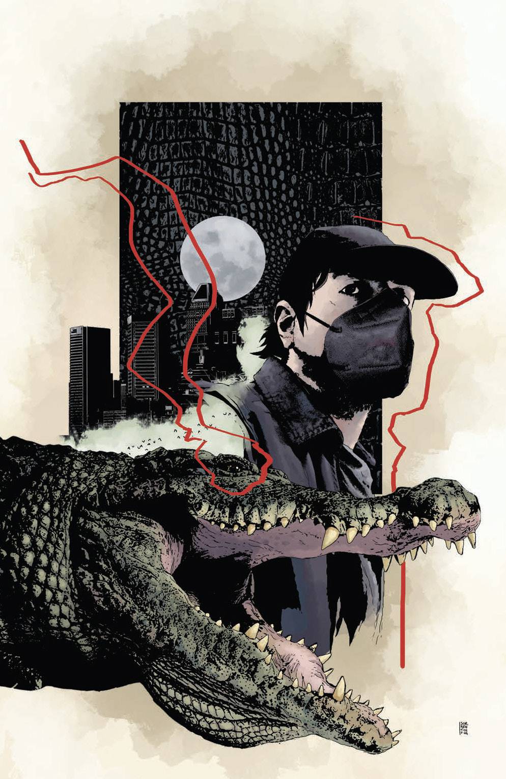 Crocodile Black (2024) #5D