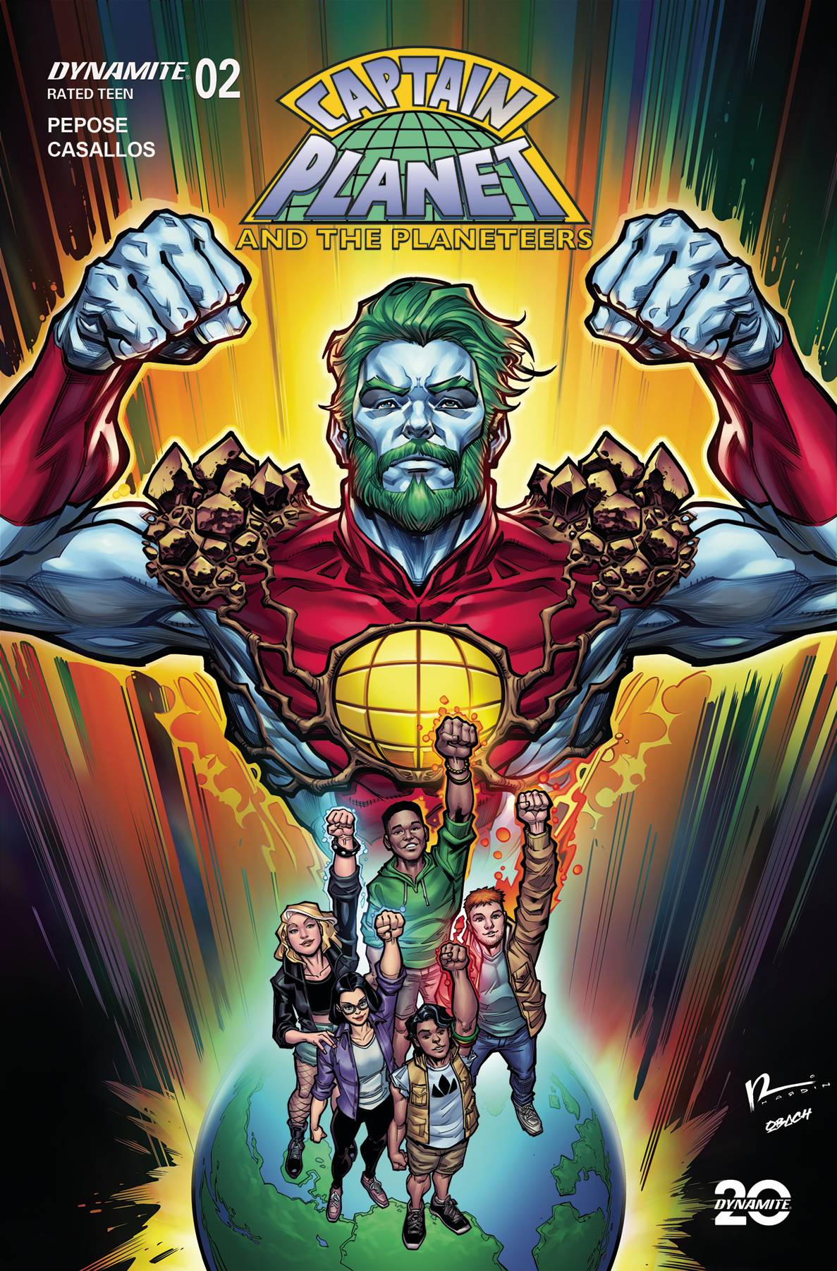 CAPTAIN PLANET #2 CVR A HARDIN (C: 1-0-0)