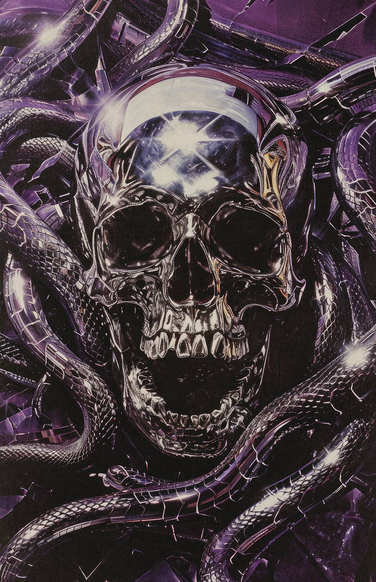 CHAMBERLAINS #2 (OF 3) CVR D METAL COVER (MR) (C: 0-0-1)