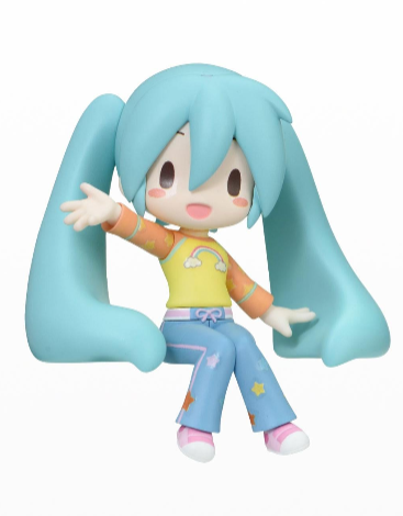 HATSUNE MIKU X LOVE AND BERRY DRESS UP AND DANCE! - FUWA PETIT PERCHING MINI FIGURE