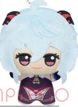 GENSHIN IMPACT - MINI HANGING PLUSH (KLEE/ALBEDO/XIAO/GANYU)