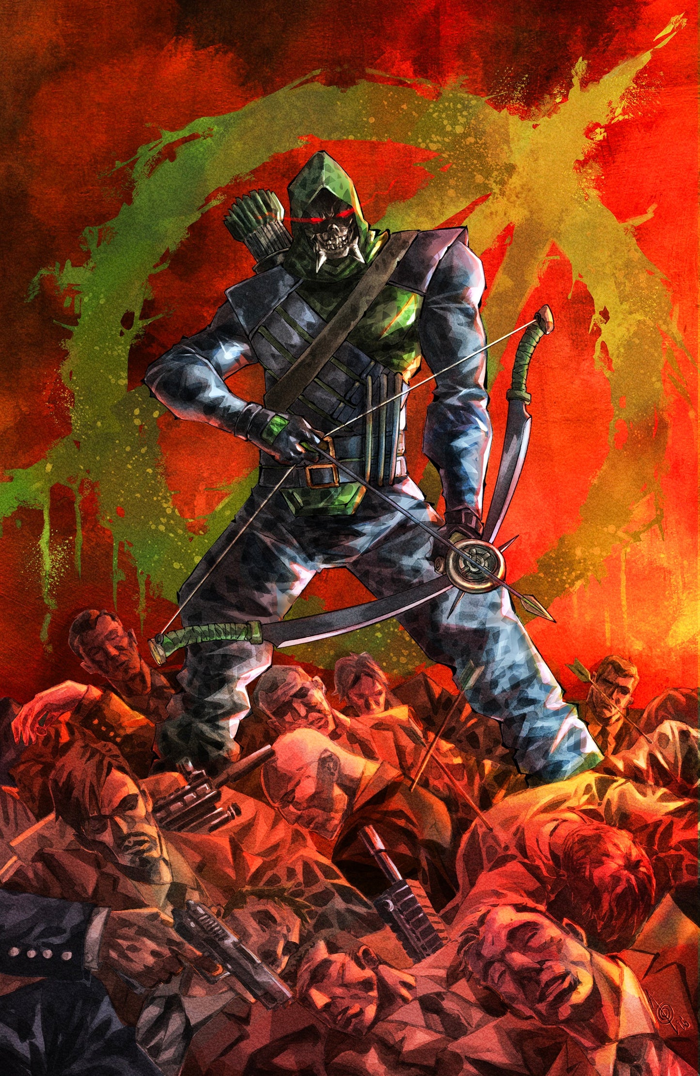 ABSOLUTE GREEN ARROW #1 - ALAN QUAH VIRGIN VARIANT KNIGHT OF COMICS EXCLUSIVE LTD 1000 - Preorder