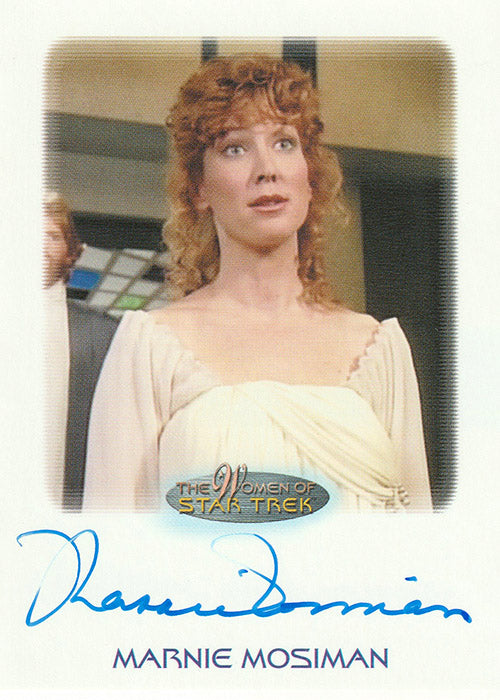 2021 Women of Star Trek Art & Images Women of Star Trek The Next Generation Marnie Mosiman Autograph Card