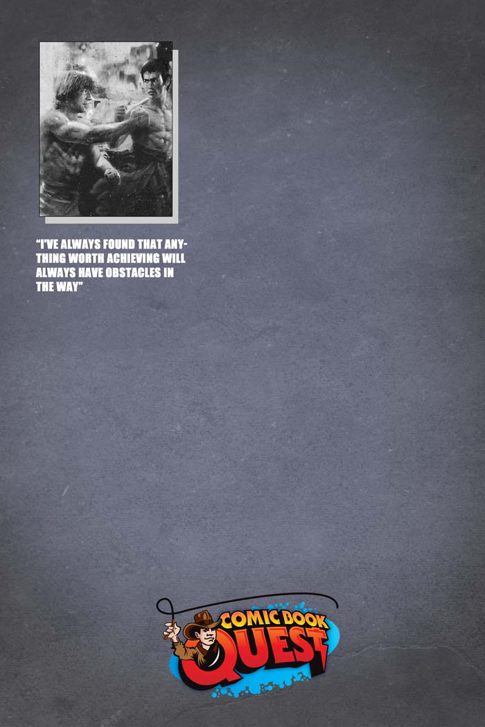 Chuck Norris #1 Rudy Ao CBQ (The Way of the Dragon) Trade Variant LTD 80