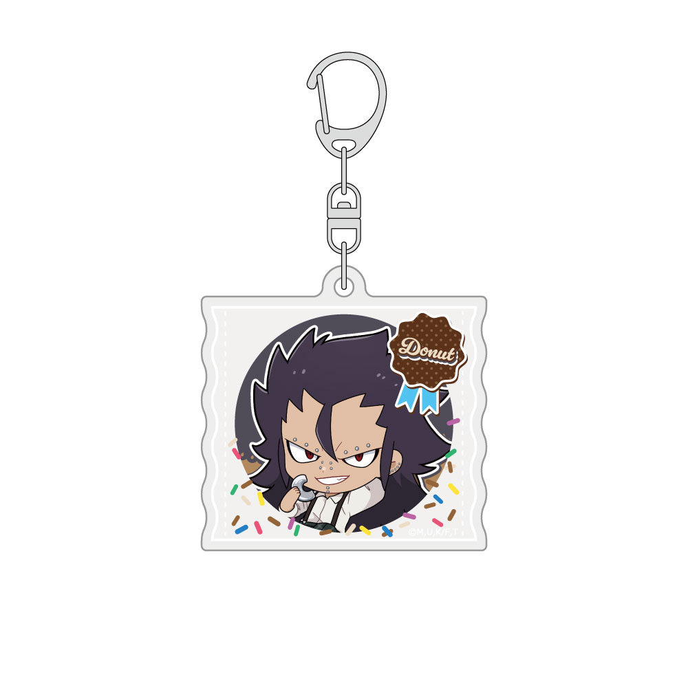FAIRY TAIL 100 YEARS QUEST - GAJEEL DONUT ACRYLIC KEYCHAIN
