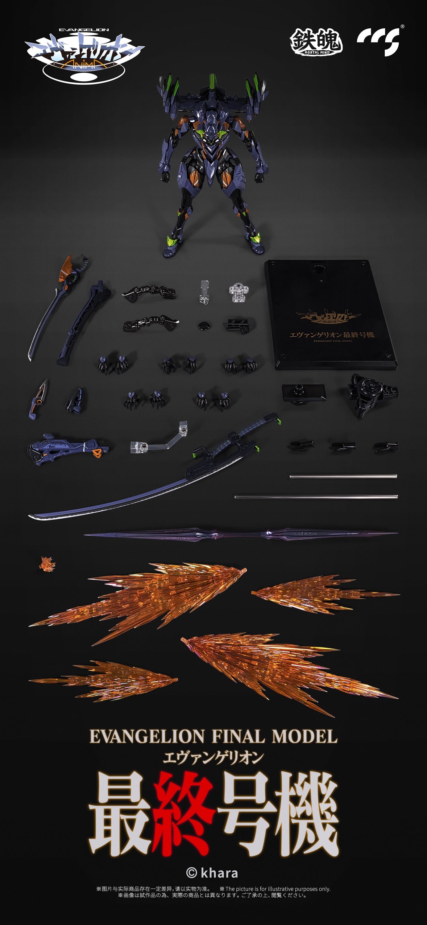 EVANGELION UNIT-01: FINAL MODEL ALLOY ACTION FIGURE
