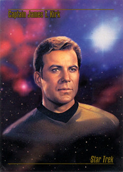 1993 Star Trek Master Series Part One #01 Captain James T. Kirk