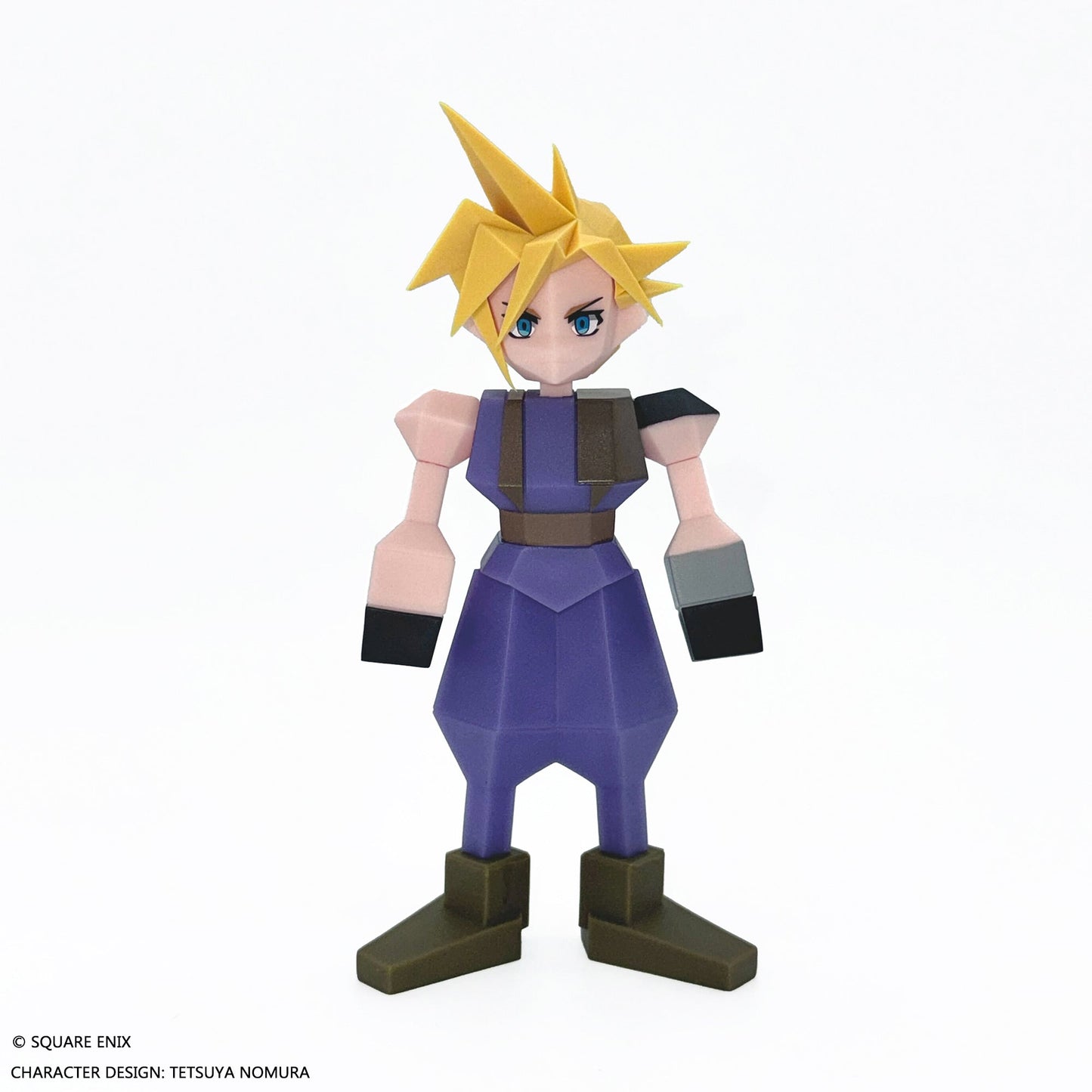 FINAL FANTASY VII - CLOUD STRIFE POLYGON SOFT VYNL FIGURE