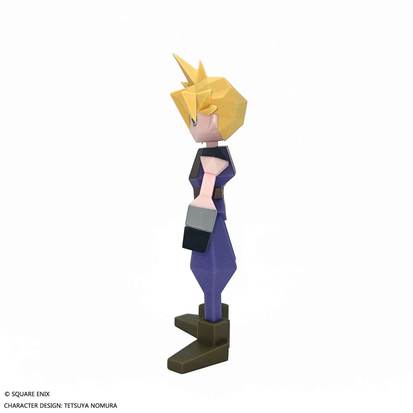 FINAL FANTASY VII - CLOUD STRIFE POLYGON SOFT VYNL FIGURE