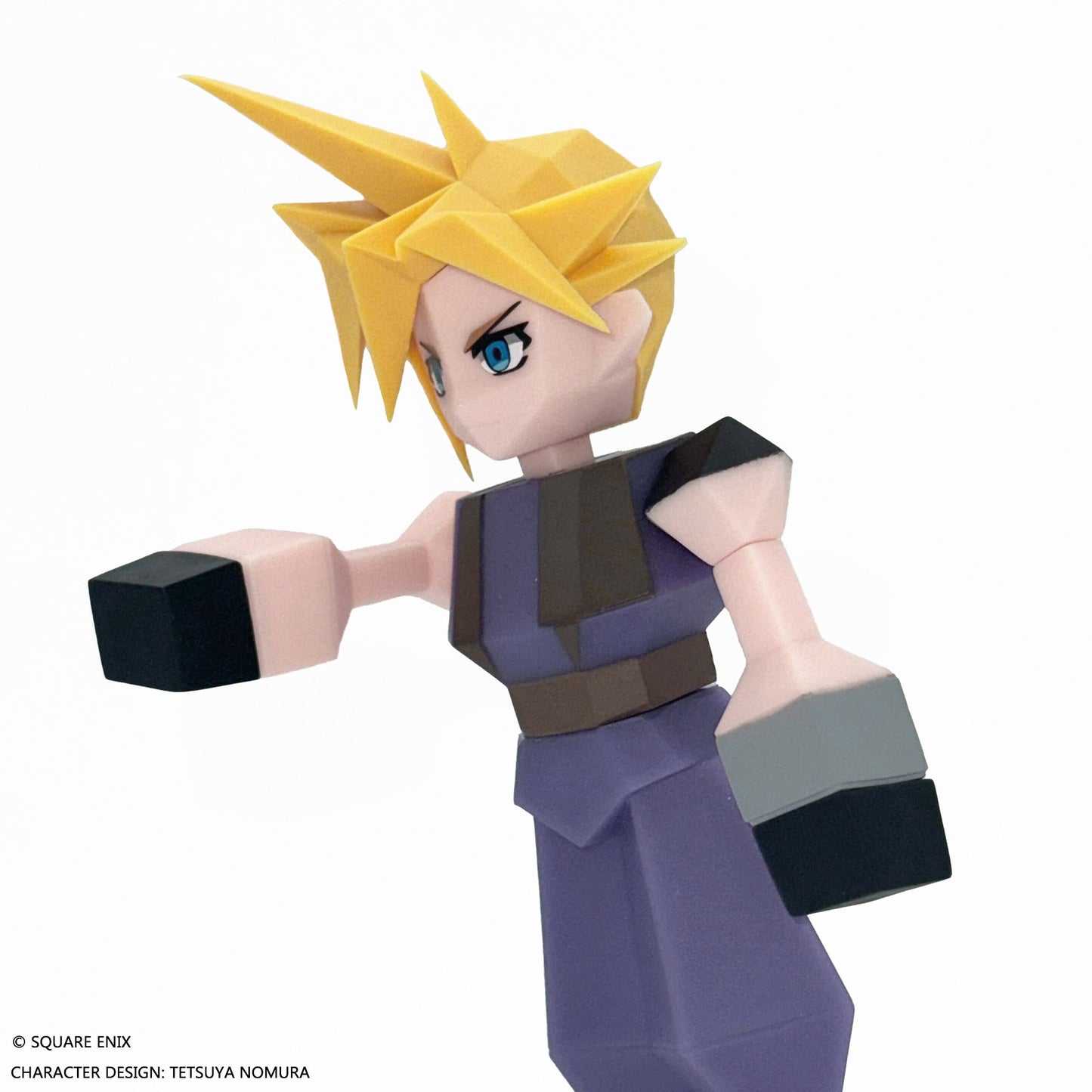 FINAL FANTASY VII - CLOUD STRIFE POLYGON SOFT VYNL FIGURE
