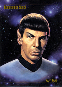 1993 Star Trek Master Series Part One #02 Commander Spock