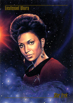 1993 Star Trek Master Series Part One #04 Lieutenant Uhura