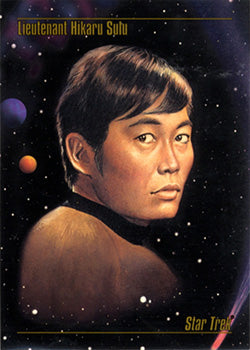 1993 Star Trek Master Series Part One #06 Lieutenant Hikaru Sulu