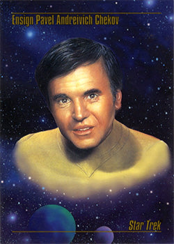 1993 Star Trek Master Series Part One #07 Ensign Pavel Andreivich Chekov