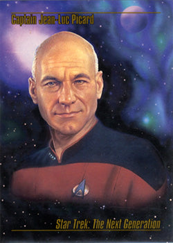 1993 Star Trek Master Series Part One #09 Captain Jean-Luc Picard