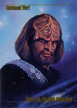 1993 Star Trek Master Series Part One #11 Lieutenant Worf