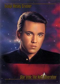 1993 Star Trek Master Series Part One #16 Ensign Wesley Crusher