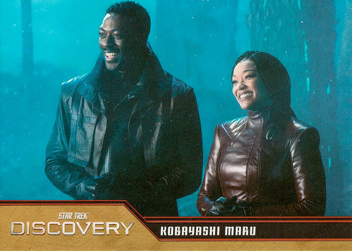 2023 Star Trek Discovery Season 4 Base Card #01 Kobayashi Maru 1/6