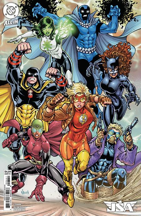 JSA #6 CVR D TODD NAUCK CARD STOCK VAR